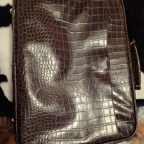 Gold &brown Sequin Laptop Bag - Picture 8 of 12